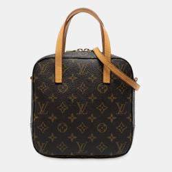 Pre Owned Louis Vuitton Brown Monogram Spontini