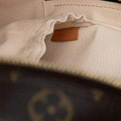 Pre Owned Louis Vuitton Brown Monogram Spontini