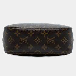 Pre Owned Louis Vuitton Brown Monogram Spontini