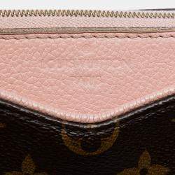 Pre Owned Louis Vuitton Brown Monogram Pallas Clutch