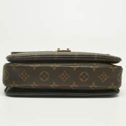 Pre Owned Louis Vuitton Monogram Canvas Pochette Metis Bag