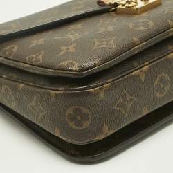 Pre Owned Louis Vuitton Monogram Canvas Pochette Metis Bag