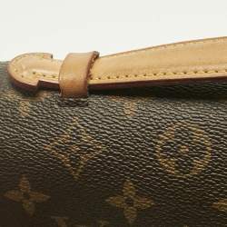 Pre Owned Louis Vuitton Monogram Canvas Pochette Metis Bag
