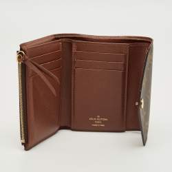 Pre Owned Louis Vuitton Monogram Canvas Victorine Wallet