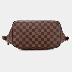 Pre Owned Louis Vuitton Brown Damier Ebene Saleya PM