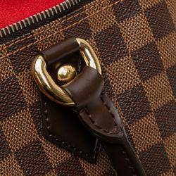 Pre Owned Louis Vuitton Brown Damier Ebene Saleya PM
