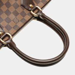 Pre Owned Louis Vuitton Brown Damier Ebene Saleya PM