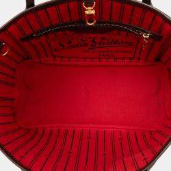 Pre Owned Louis Vuitton Brown Damier Ebene Neverfull PM