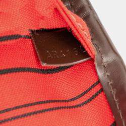 Pre Owned Louis Vuitton Brown Damier Ebene Neverfull PM
