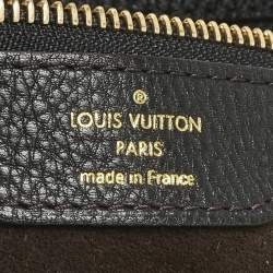 Pre Owned Louis Vuitton Black Monogram Mahina Leather Selene PM Bag