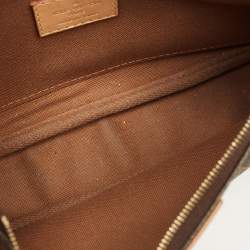 Pre Owned Louis Vuitton Khaki Monogram Canvas Multi Pochette Accessories Bag