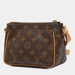 Pre Owned Louis Vuitton Brown Monogram Viva Cite PM