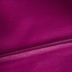 Pre Owned Louis Vuitton Cassis Epi Leather Sarah Wallet
