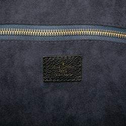 Pre Owned Louis Vuitton Black Monogram Giant Empreinte Neverfull MM