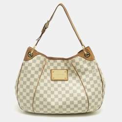Pre Owned Louis Vuitton Damier Azur Canvas Galliera PM Bag