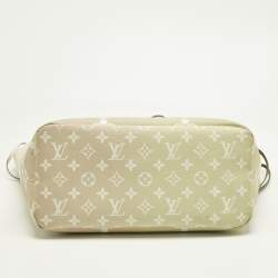 Pre Owned Louis Vuitton Sunset Khaki Monogram Canvas Neverfull MM Bag