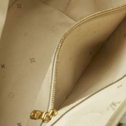 Pre Owned Louis Vuitton Sunset Khaki Monogram Canvas Neverfull MM Bag