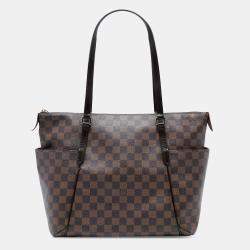 Pre Owned Louis Vuitton Brown Damier Ebene Totally MM