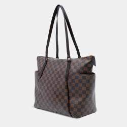 Pre Owned Louis Vuitton Brown Damier Ebene Totally MM