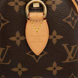 Pre Owned Louis Vuitton Brown Monogram Speedy Bandouliere 20