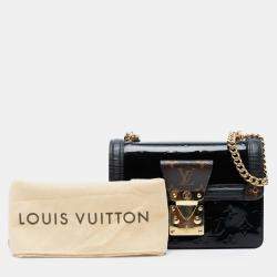Pre Owned Louis Vuitton Black Monogram Vernis Wynwood