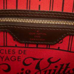 Pre Owned Louis Vuitton Brown Damier Ebene Neverfull PM