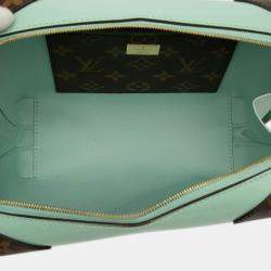 Pre Owned Louis Vuitton Green Vernis Miroir Venice