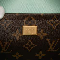 Pre Owned Louis Vuitton Green Vernis Miroir Venice