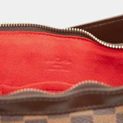 Pre Owned Louis Vuitton Brown Damier Ebene Highbury