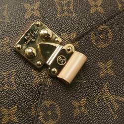 Pre Owned Louis Vuitton Monogram Canvas Pochette Metis Bag