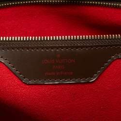 Pre Owned Louis Vuitton Damier Ebene Canvas Hampstead MM Bag