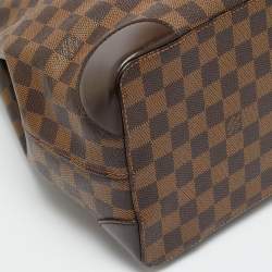 Pre Owned Louis Vuitton Damier Ebene Canvas Hampstead MM Bag