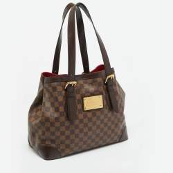 Pre Owned Louis Vuitton Damier Ebene Canvas Hampstead MM Bag