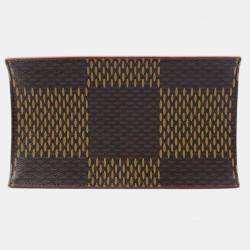 Pre Owned Louis Vuitton Brown Nigo Giant Damier Ebene Monogram Mini Tote