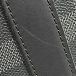 Pre Owned Louis Vuitton Black Damier Graphite Anton Tote