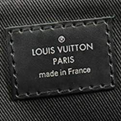 Pre Owned Louis Vuitton Black Damier Graphite Anton Tote