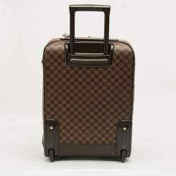 Pre Owned Louis Vuitton Damier Ebene Canvas Pegase 55 Luggage