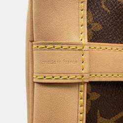 Pre Owned Louis Vuitton Petit Noe Brown Monogram