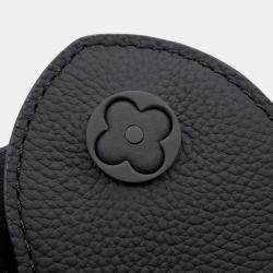Pre Owned Louis Vuitton Capucines Ew Noir Taurillon Leather Size Mini