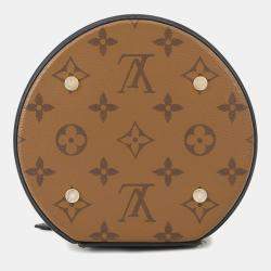 Pre Owned Louis Vuitton Cannes Noir Monogram Monogram Reverse Canvas