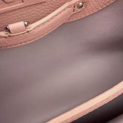 Pre Owned Louis Vuitton Capucines Rose Pink Taurillon Leather PM