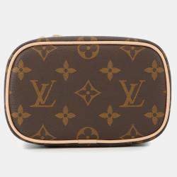 Pre Owned Louis Vuitton Nice Nano Beige Monogram
