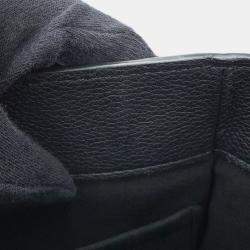 مملوكة مسبقًا Louis Vuitton On My Side PM Black, Brown Calfskin Leather Top Handle Bag