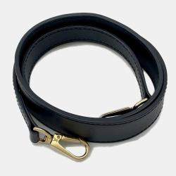 مملوكة مسبقًا Louis Vuitton On My Side PM Black, Brown Calfskin Leather Top Handle Bag