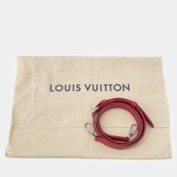 Pre Owned Louis Vuitton Capucines Ruby Taurillon Leather Size BB