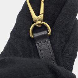 Pre Owned Louis Vuitton Cannes Noir Monogram Vernis Leather Size PM