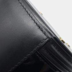 Pre Owned Louis Vuitton Cannes Noir Monogram Vernis Leather Size PM