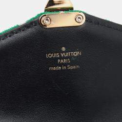 Pre Owned Louis Vuitton Monogram Jacquard Velvet Micro Metis