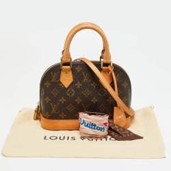 Pre Owned Louis Vuitton Monogram Canvas Alma BB Bag
