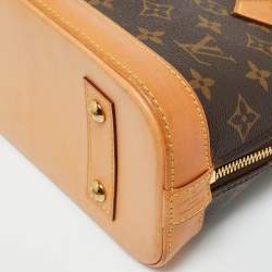 Pre Owned Louis Vuitton Monogram Canvas Alma BB Bag